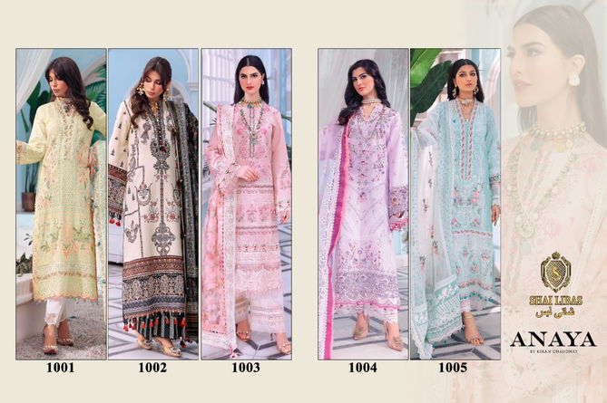 Shai Libas Anaya 2 Cambric Fancy Designer Ethnic Wear Cotton Pakistani Salwar Suits Collection